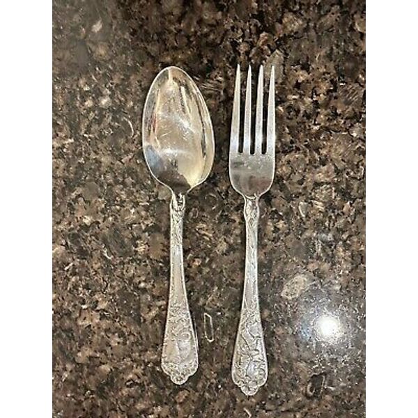 Reed & Barton "Pet" Fork & Spoon Flatware Set EUC minimal Wear