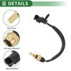 INFINAUTO Engine Coolant Temperature Sensor No.12586299 Water Temperature Sensor for Buick Rainier 2006-2007 1 Pcs