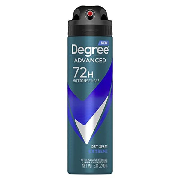 Degree Men Antiperspirant Deodorant Dry Spray Extreme Deodorant for Men With MotionSense Technology 3.8 oz