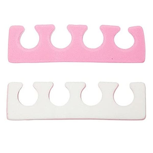 Toe Separator Pink/White 10 Pairs