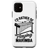 iPhone 11 Funny Marimba Instrument Pun for a Marimba Player Case