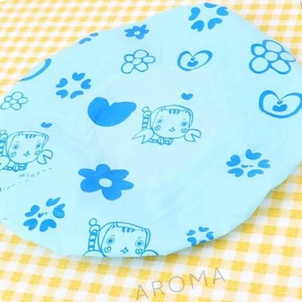 THCO16 shower cap color random shower hair cap adult shower cap vinyl hair cap_MC