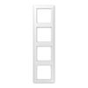 Jung AS584WW AS500-Rahmen 4fach alpine white