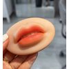 3 Color 3d Silicone Lips Realistic Premium Soft Permanent Makeup Tattoo Microblading Practice Skin Fake Lips for Piercing Practice