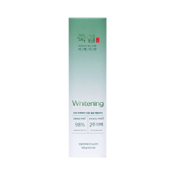 [Bamboo Salt] Gum Care Whitening Toothpaste 120g 1ea