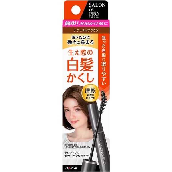 Salon de Pro Color On Touch Gray Hair Concealer EX (Natural Brown)