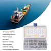 75Pcs Quick Thread Insert, Stainless Steel M4(Inner)- M10(Outer) Self Tapping Screw Bushing Slotted Wire Repair Tool with Storage Case