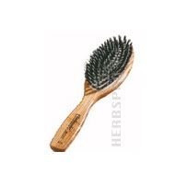 Hairbrush Pneumatic Oval Oak Handle, BRUSH by Fuchs Child/ Adult Toothbrushes (Pack of 3)
