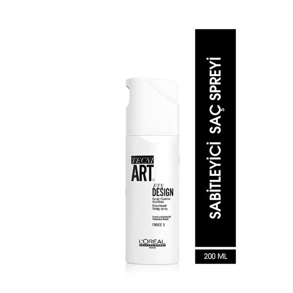 Techni Art Fix Design*Yüksek Tutuşlu Uzun Süre Kalıcı Saç Spreyi 200 ml CYT54