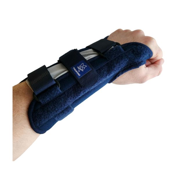 Hospital Wrist Splint - Wrist Injury, Joint Immobilisation Brace - Hand and Wrist Sprains - Wrist Fracture - Arthritis - Carpal Tunnel Syndrome - Wrist Pain - CE Medical Device (Size 1 / Left)