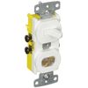 Bryant Electric RC109W Electrical, Combination Switch, White