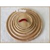 Wooden Pizza Plate, 14cm Diameter, Natural