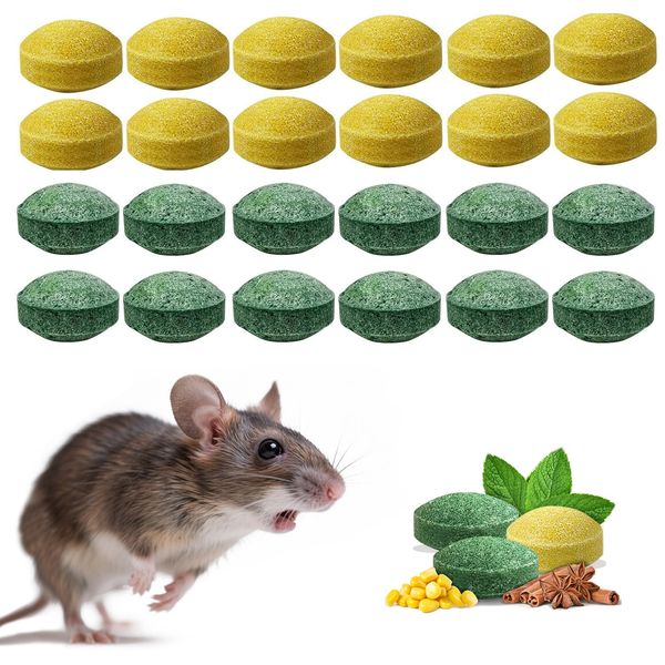 40PCS Mouse Deterrent Balls, Natural and Effective, Safe for Kids