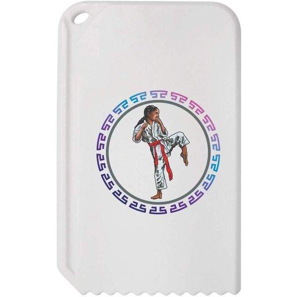 'Martial Artist' Plastic Ice Scraper (IC00035605)