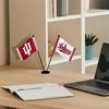 Indiana Hoosiers Desk and Table Top Flags