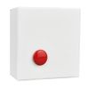 JJC SRB-B10R Brass Soft Release Button Fits Cameras with a Shutter Release Socket that compatible with a Mechanical Shutter Release Cable (Convex Surface) (Bright Red)