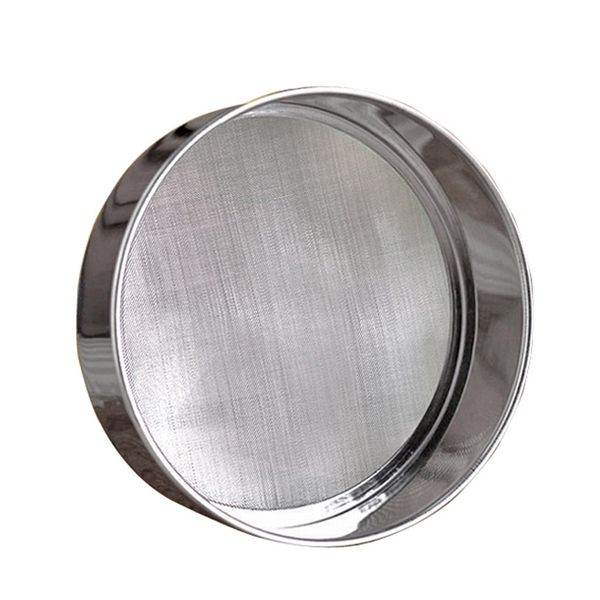 LOVEDAY 6" Stainless Steel Professional Round Flour Sieve Strainer with 60 Mesh (6 Inch, 18/8 Steel)