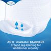 Tena Absorbent Pants Plus, Medium, 9 each