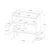 2 Door Accent Cabinet Blue - Project 62