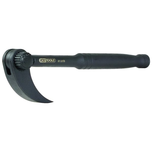 KS Tools 911.8176 250mm Adjustable Joint Roll Head Pry Bar