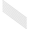 uxcell Acrylic Round Rod,Clear,1/8 Diameter 10inch(247mm) Solid Plastic PMMA Bar Stick 8pcs
