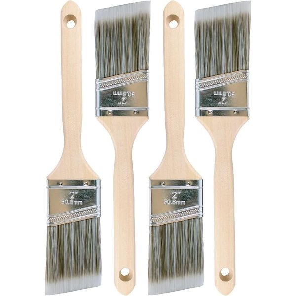 Vermeer Paint Brushes - 4-Pack - 2" Angle Sash Brushes