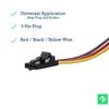 24V .15A 76mm x 30mm High Performance Squirrel Cage Cooling Fan (2)