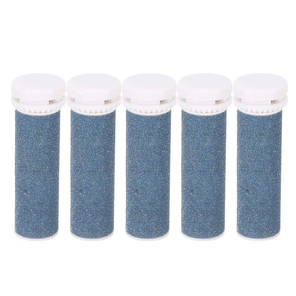 Replacement Rollers, 5pcs Extra Coarse Replacement Rollers For Callus Remover Foot Care Electronic Foot File Replacement Roller Heads Foot Care Tool Hard Skin Remover Refills Callus Remover