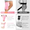 ComfiTECH Knee Ice Sleeve for Cooling Application, Flexible Cold Gel Pack Reusable, Extra Large, Pink