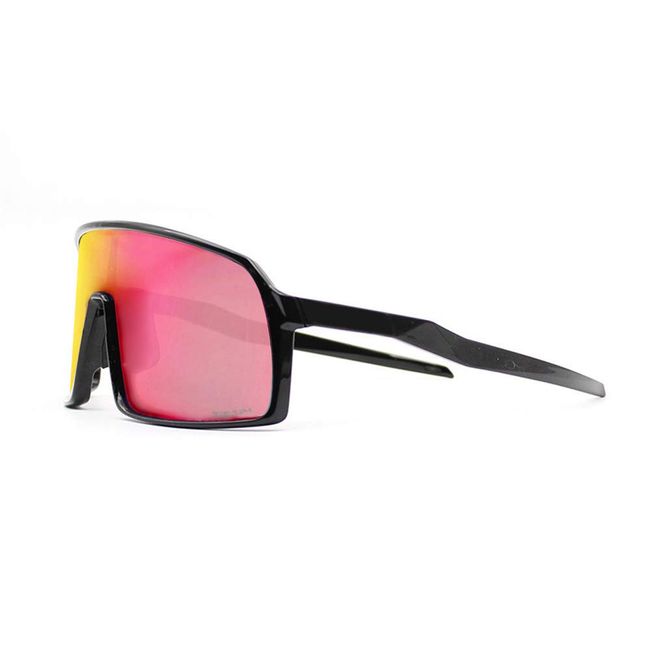 ZoliTime Fahrradbrille 2019 Mode Neue Sport Winddicht Polarisiert Fahrer BMX Sonnenbrille Fahrradbrille Schwarz Rahmen + Rote Linse