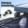 Universal Rear Windscreen Washer Nozzles, OEM Standard Precision, Premium-Grade Material, 2-Pack