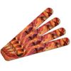 Bacon Galore Double-Sided Nail File Emery Board Set 4 Pack