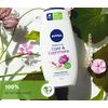 NIVEA Care & mere Shower Gel (250 ml), Sensual Scented Shower Gel with Velvety Soft Foam, Rich Cream Shower with Cotton Seed Oil