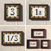 3 Tile Natural Hardwood Frame (3 Tile Natural Frame)