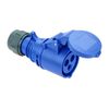20M - 32A 4mm H07RNF Tough Rubber Hook Up Lead 3 Pin Plug & Socket