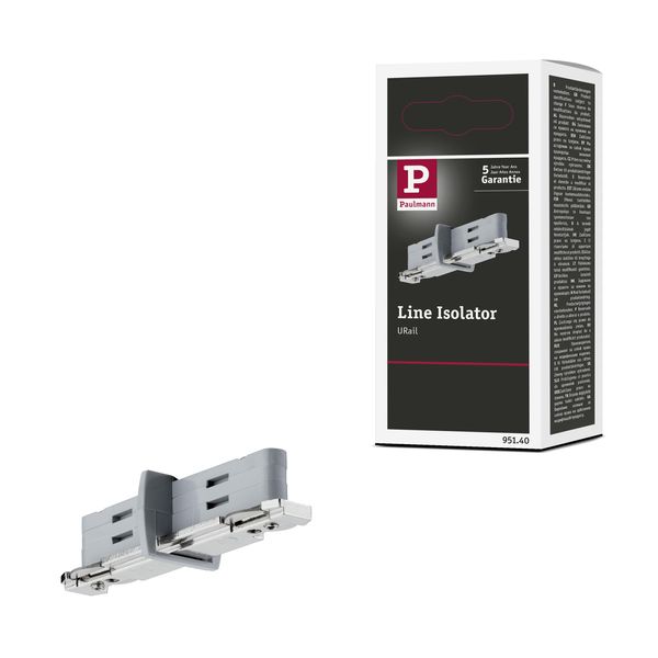 Paulmann 95140 URail Accessory Current Breaker 70x18mm Silver Rail System