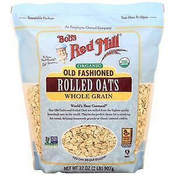 Bob's Red Mill Organic Old Fashioned Rolled Oats  32 oz