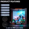 BrickBling LED Light Kit Compatible with Lego The Crafting Table, Creative Lighting Compatible with Lego 21265 (No Model)