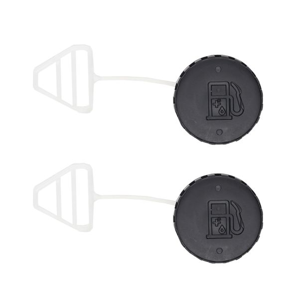 Metabo HPT/Hitachi 669-1763 Black Gas Tank Cap-D Assembly - 2 Pack