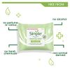 Simple Sensitive Skin Experts Kind To Skin Cleansing Facial Wipes, Waterproof Mascara Remover, Even Softer, 25 Count, (4 Pack)