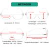 Eyekepper Spring Hinges Vintage Reading Glasses Men Readers(Transparent Frame)