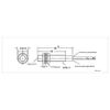 NOYITO E3F-DS50C4 Proximity Switch Photoelectric Sensor Switch 50 cm Adjustable Detection Distance Diffuse Reflection Infrared Switch DC 6-36V 3-Wire NPN NO