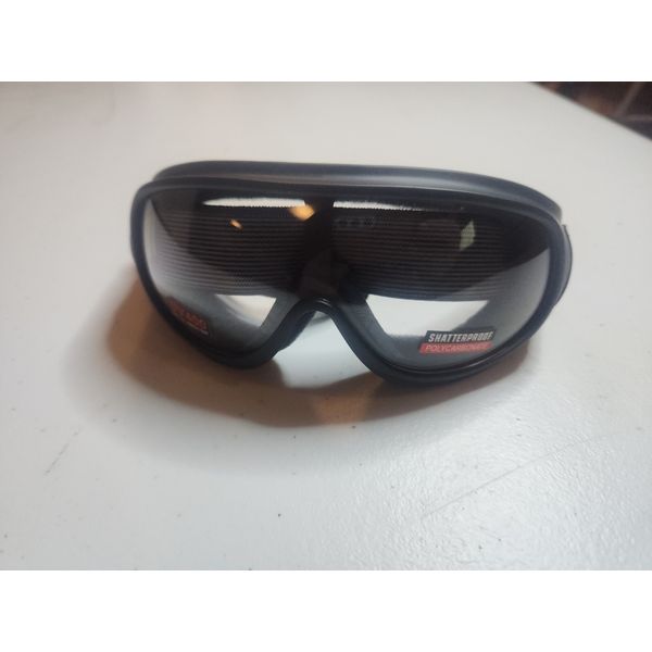 GLOBAL VISSION UV400 SHATTERPROOF MOTORCYCLE GOGGLES