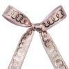Morex Ribbon, Interlocking Chain Design, Blush, 5/8 inch by 25 Yards