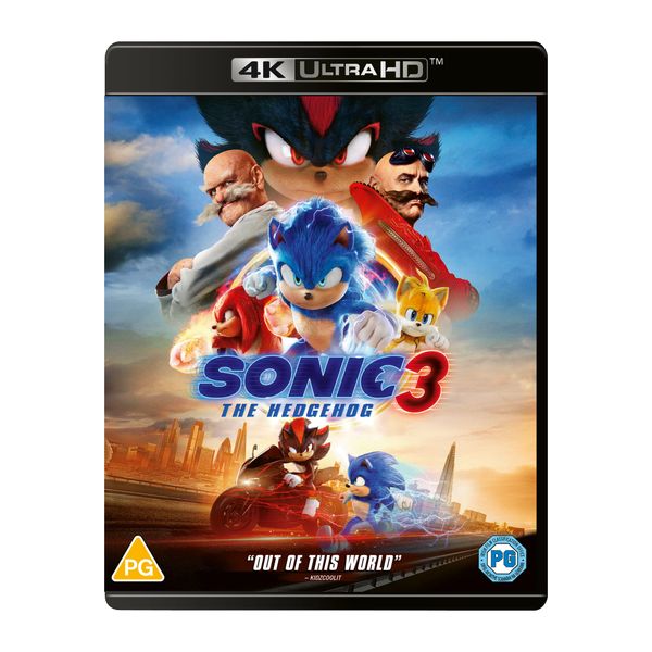 Sonic the Hedgehog 3 4K UHD [Blu-ray] [Region A & B & C]