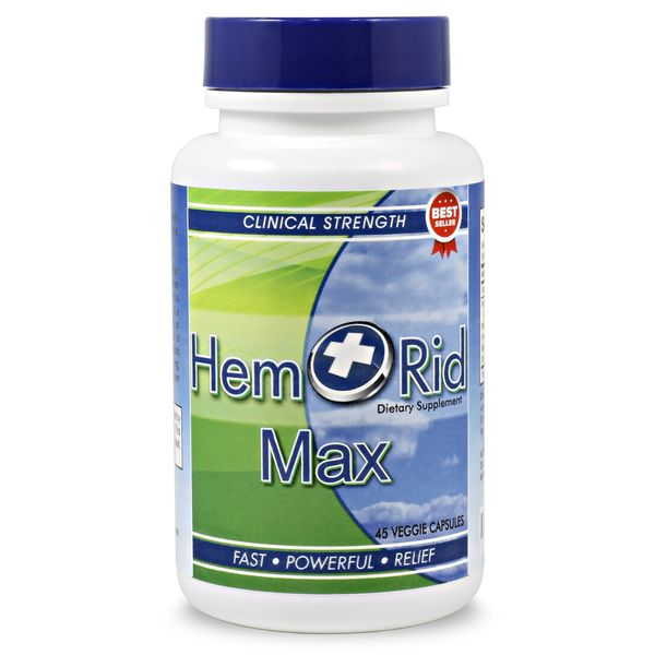 HemRid Max - Fast Hemorrhoid Relief. Get The Hemorrhoid Pills That Actually Work. Works in Just 2-5 Days