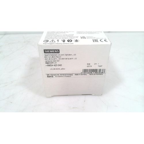 Siemens 8Wd4 420-5Ad, Stack Light, Yellow, 24V 8Wd4 420-5Ad