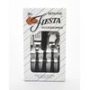 Fiesta Flatware Go Alongs Stainless Steel Black Swirl Flatware 5 Piece Set