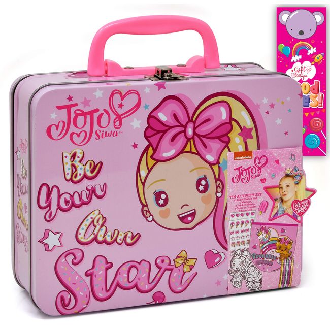 Jojo Siwa Art Activity Backpack Set, On The Go Coloring Travel Art