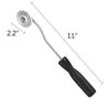 Fiberglass Roller Tools Kit, 3Pcs Fiberglass Resin Laminating Bubble R